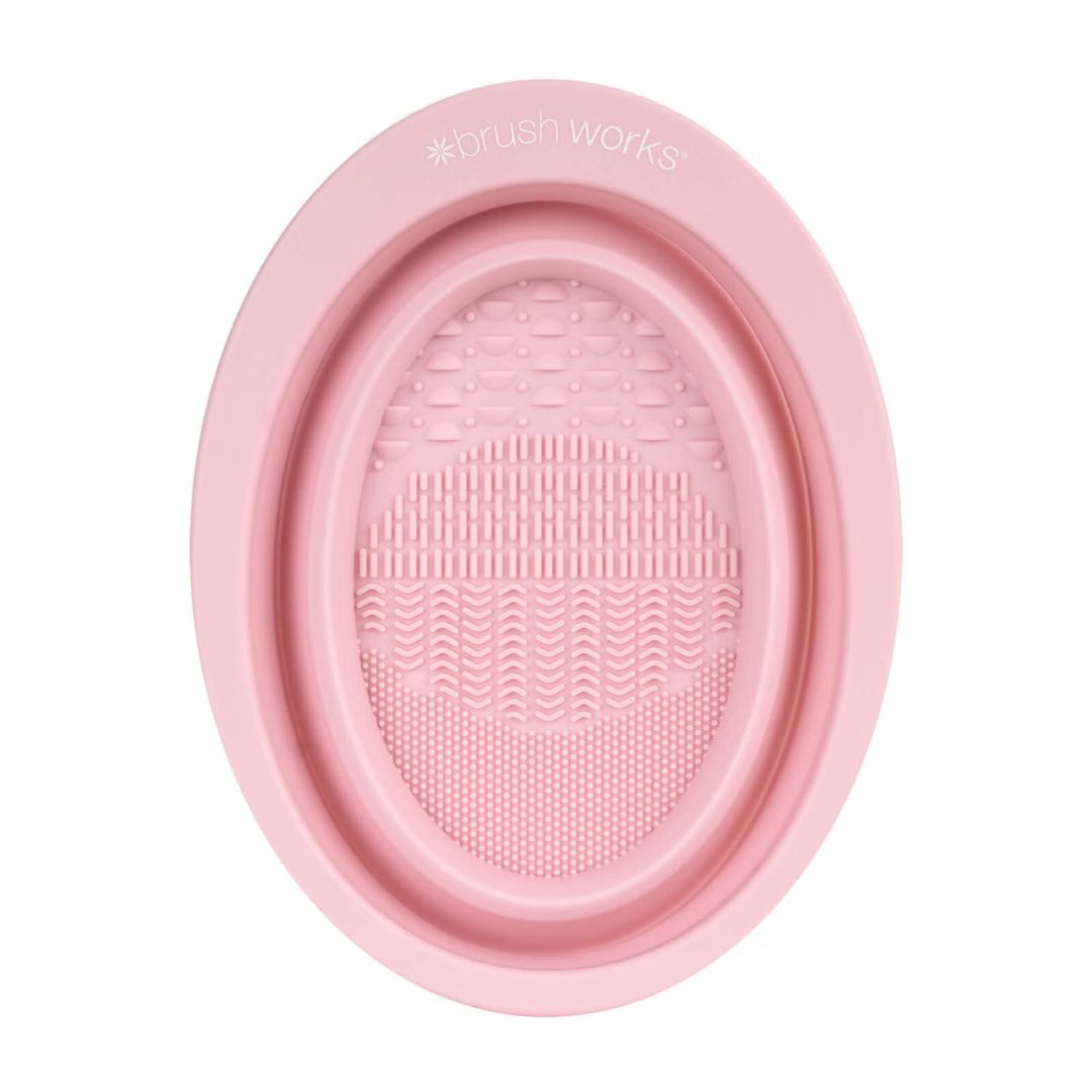 Brush Works Silicone Makeup Brush Cleaning Bowl