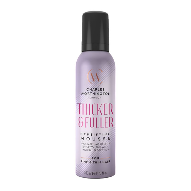 Charles Worthington Thicker & Fuller Densifying Mousse 200ml