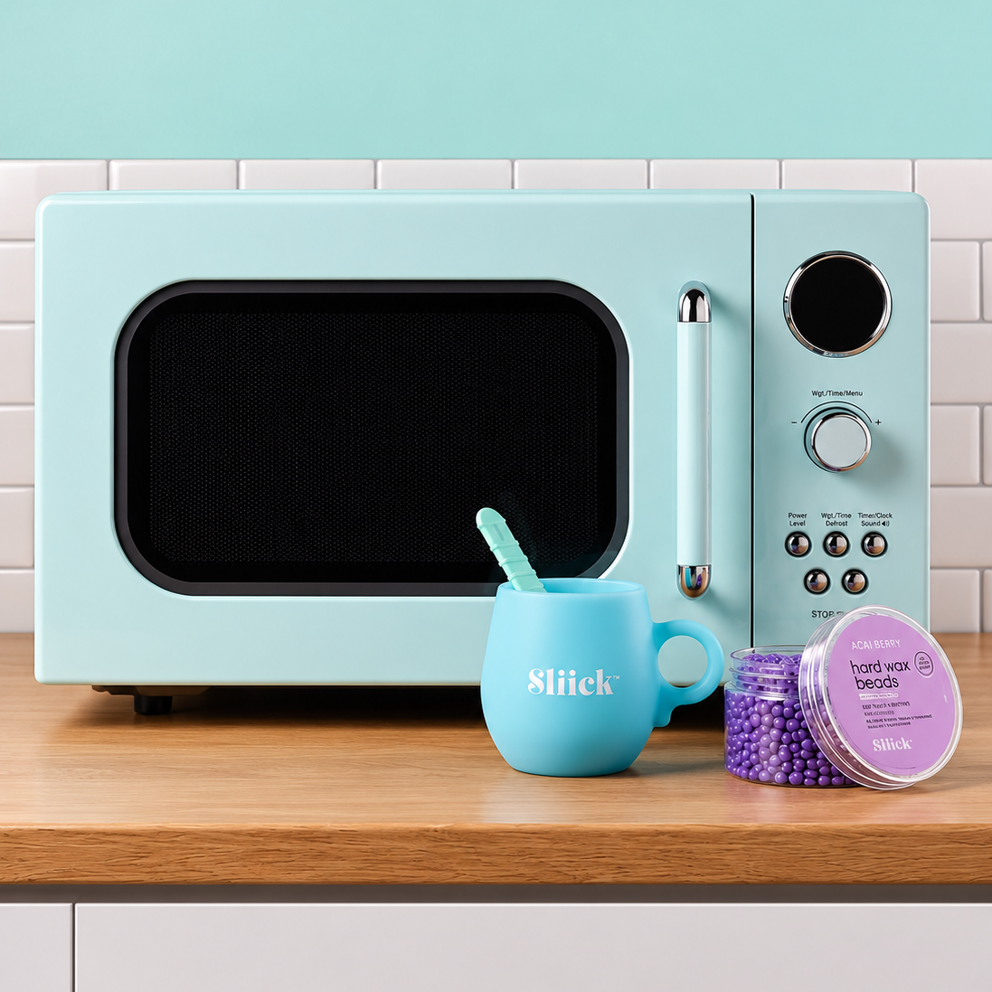 Sliick Microwave Waxing Kit Acai