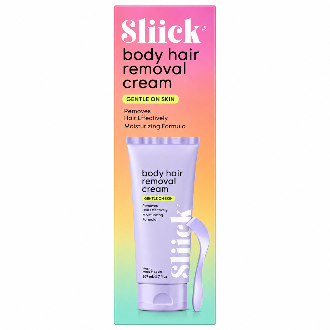 Sliick Body Hair Removal Cream 207ml