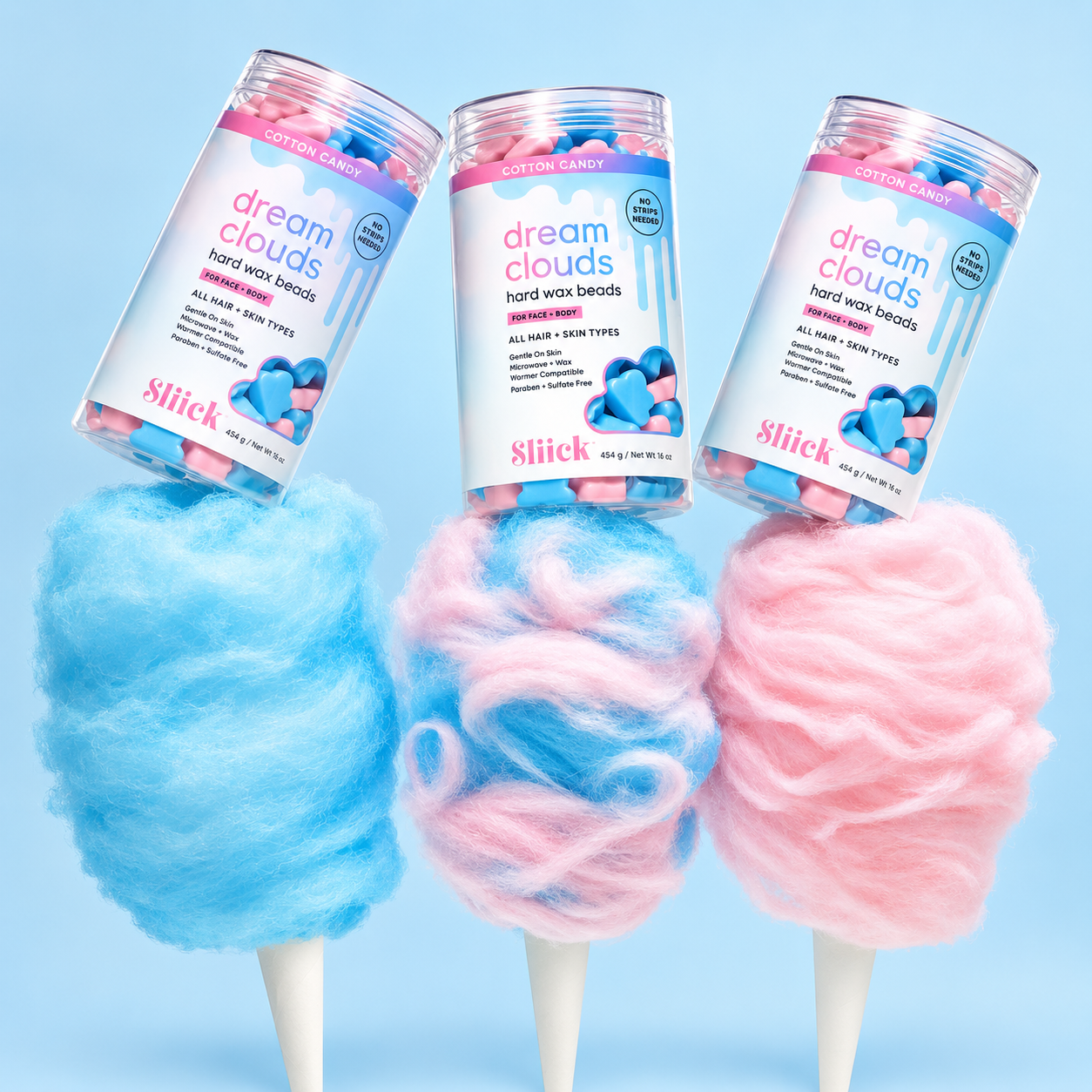 Sliick Hard Wax Beads Dream Clouds 454g