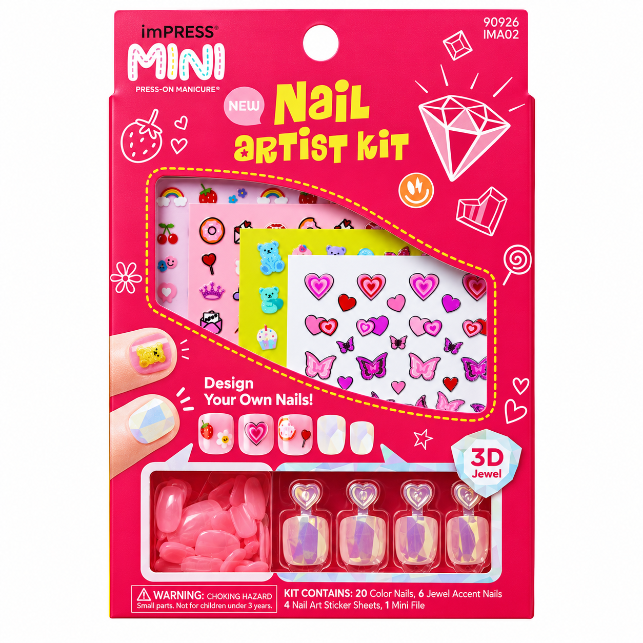 Kiss Impress Kids Artist Kit Wannabe U