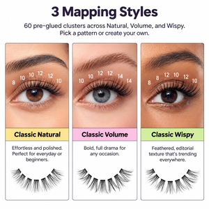 Kiss Impress Individual Lash Kit Natural