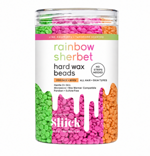 Sliick Hard Wax Beads Rainbow Sherbet 425g