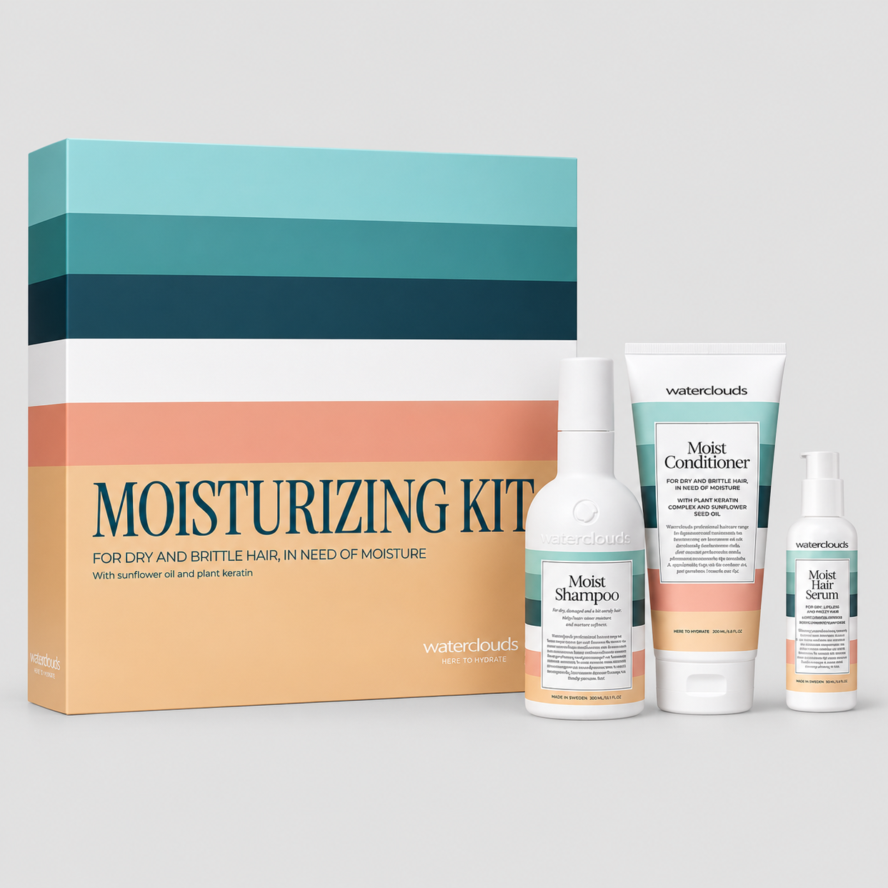 Waterclouds Moisturizing Kit Gjafasett