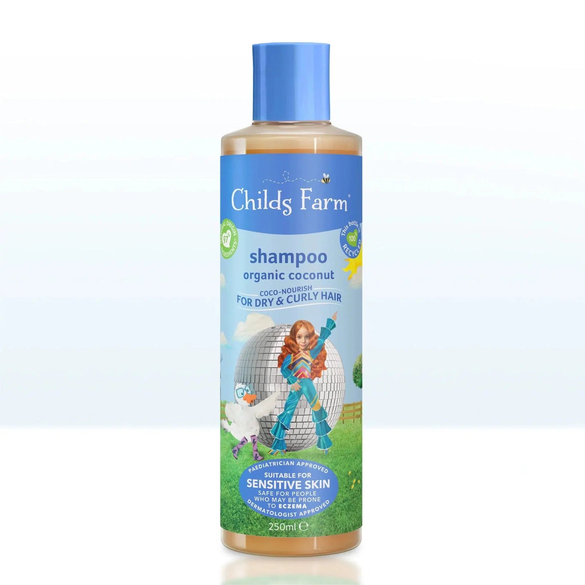 Childs Farm Coco Nourish Curly Sjampó 250ml