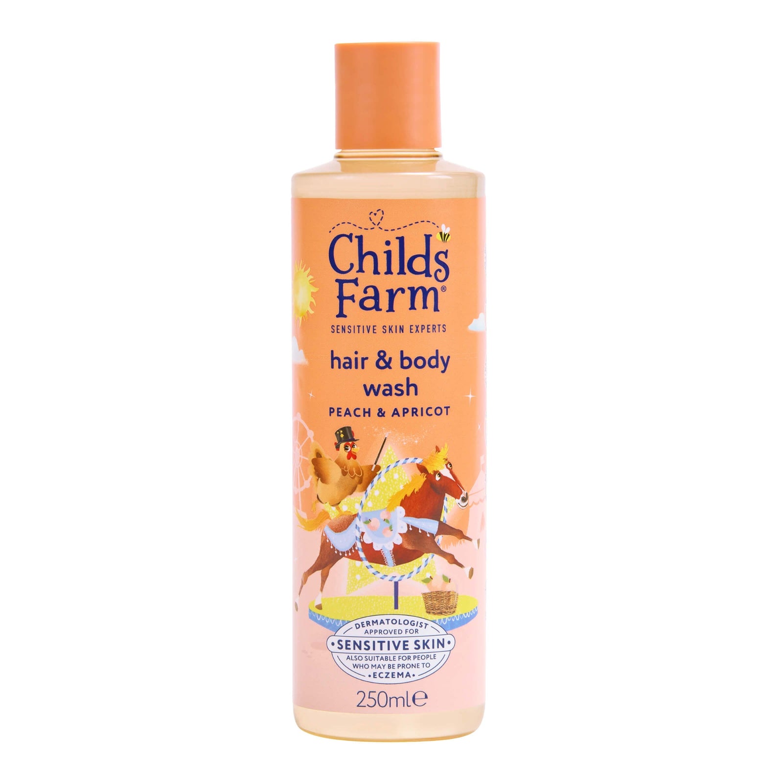 Childs Farm Hair & Body Wash Peach/Apricot 250ml