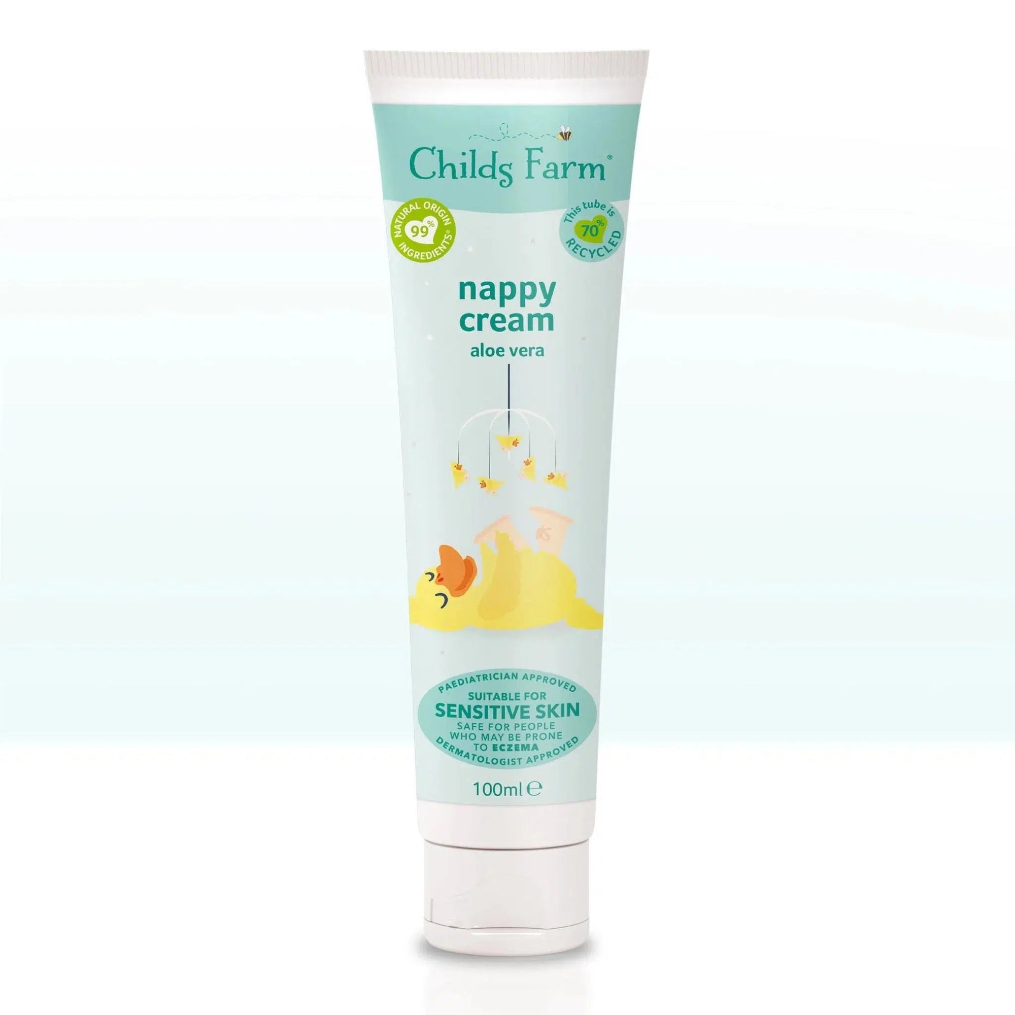 Childs Farm Nappy Cream For Happy Bottoms 100ml