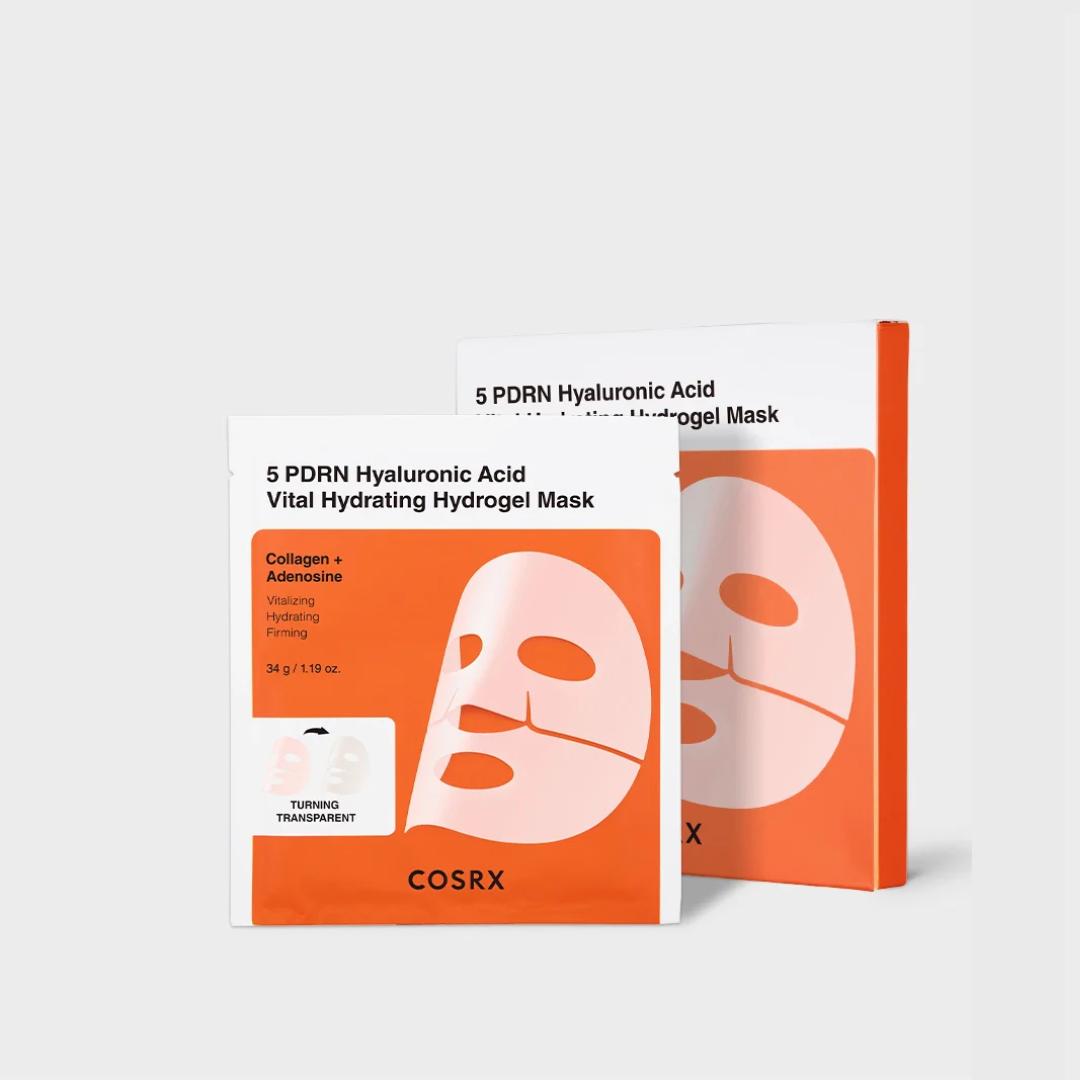 Cosrx 5 PDRN Hyaluronic Acid Vital Hydrating Hydrogel Mask 3stk