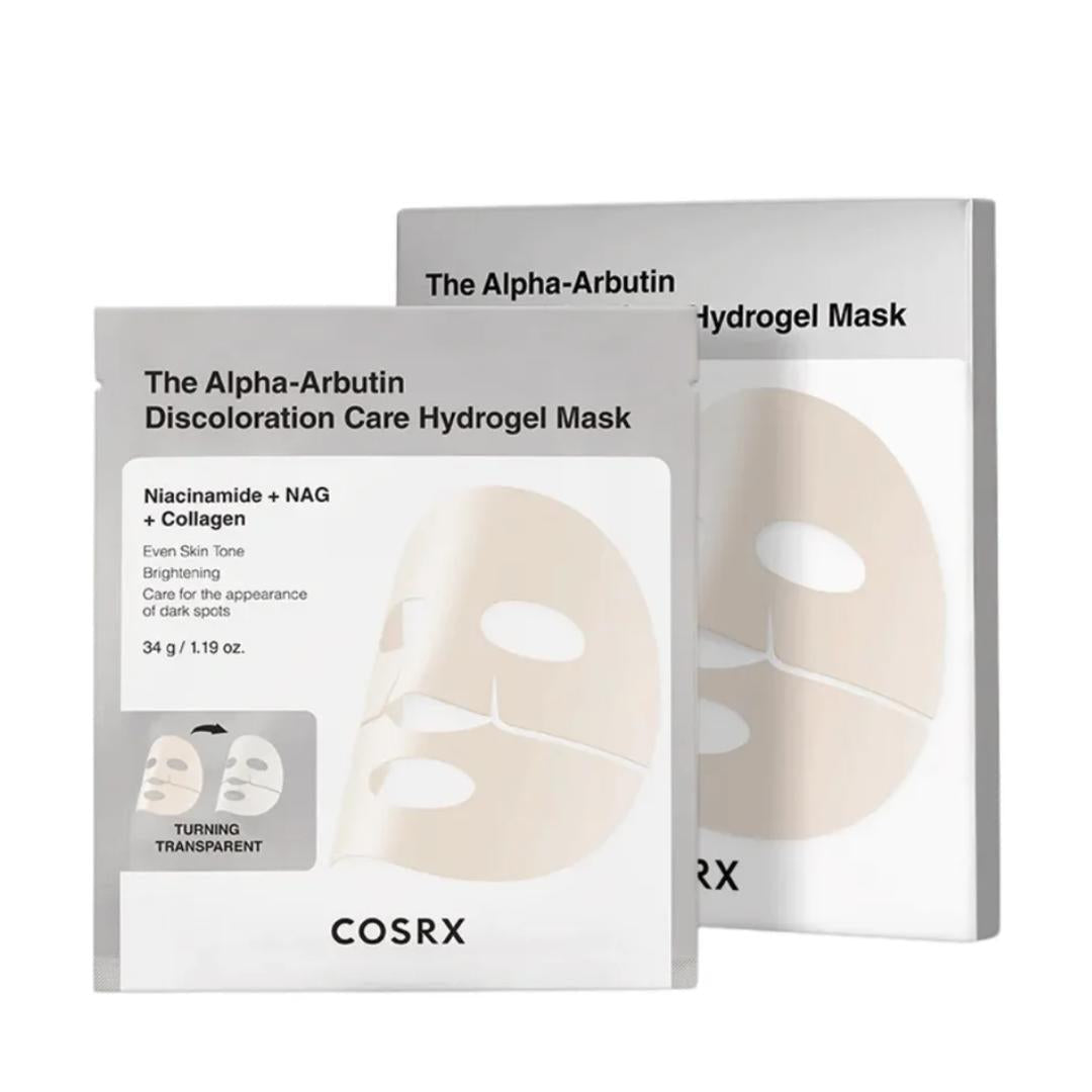 Cosrx The Alpha-Arbutin Discoloration Care Hydrogel Mask 3stk
