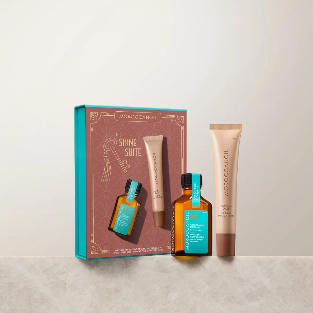 Moroccanoil The Shine Suite Vanilla Gjafasett