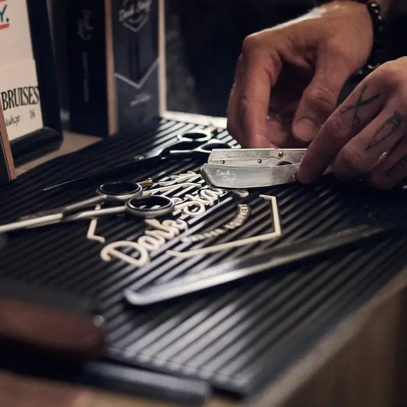 Dark Stag Barber Station Mat