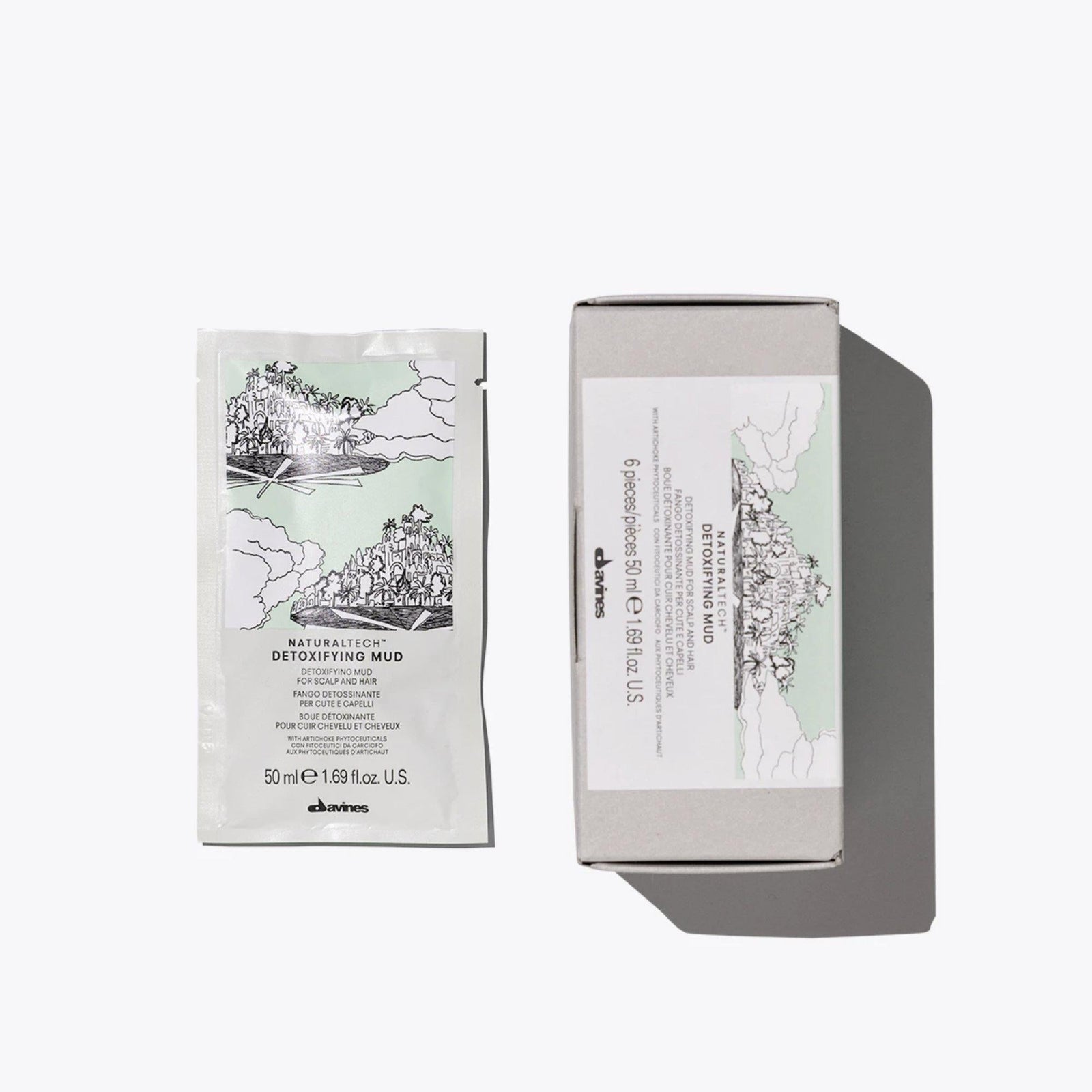 Davines Detoxifying Mud 6x50ml
