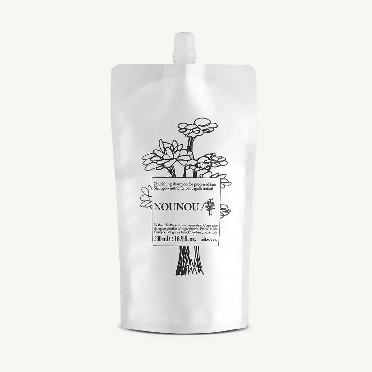 Davines Nounou Refill Sjampó 500ml