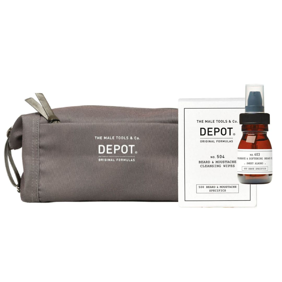 Depot Beard No.400/500 Gjafasett