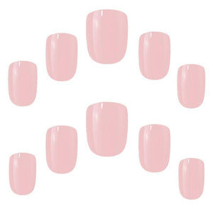 Elegant Touch Sheer Tint Ballerina Pink Squoval