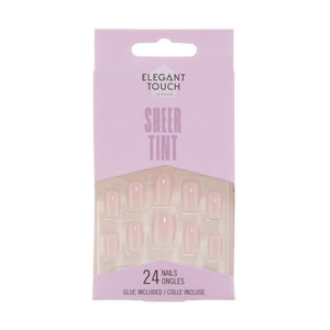 Elegant Touch Sheer Tint Ballerina Pink Squoval
