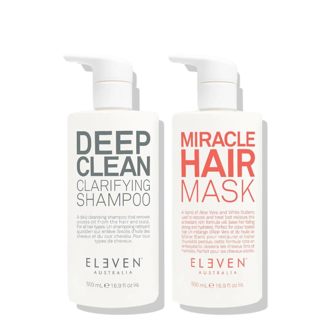 Eleven Australia Clean Miracle Duo 500ml Gjafasett