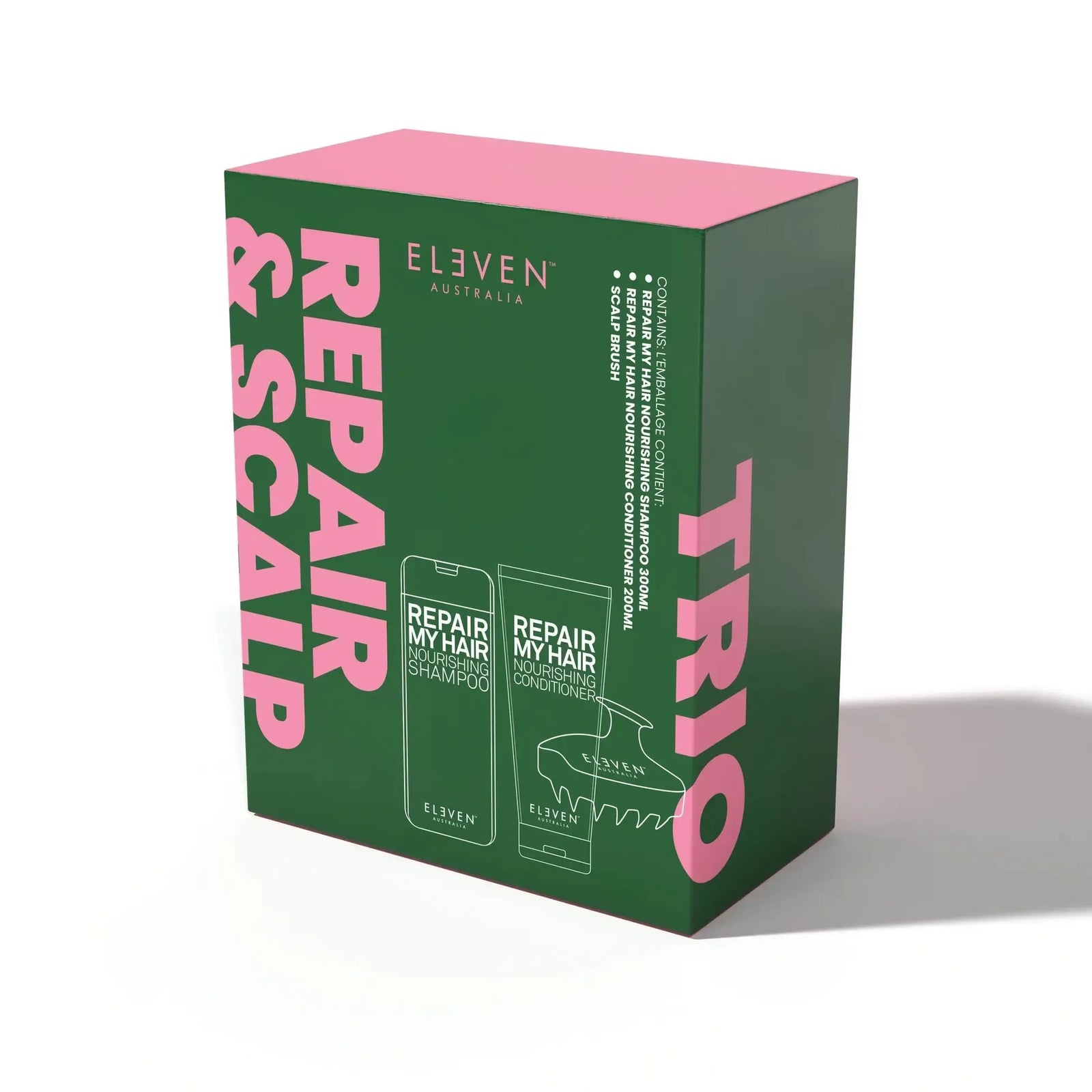 Eleven Australia Repair & Scalp Trio Gjafasett