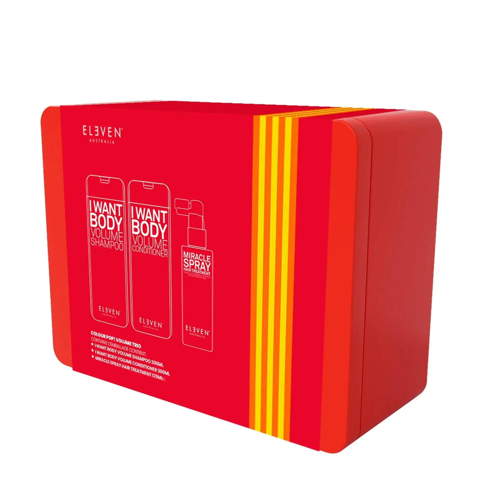 Eleven Australia Volume Colour Pop Holiday Trio Gjafasett