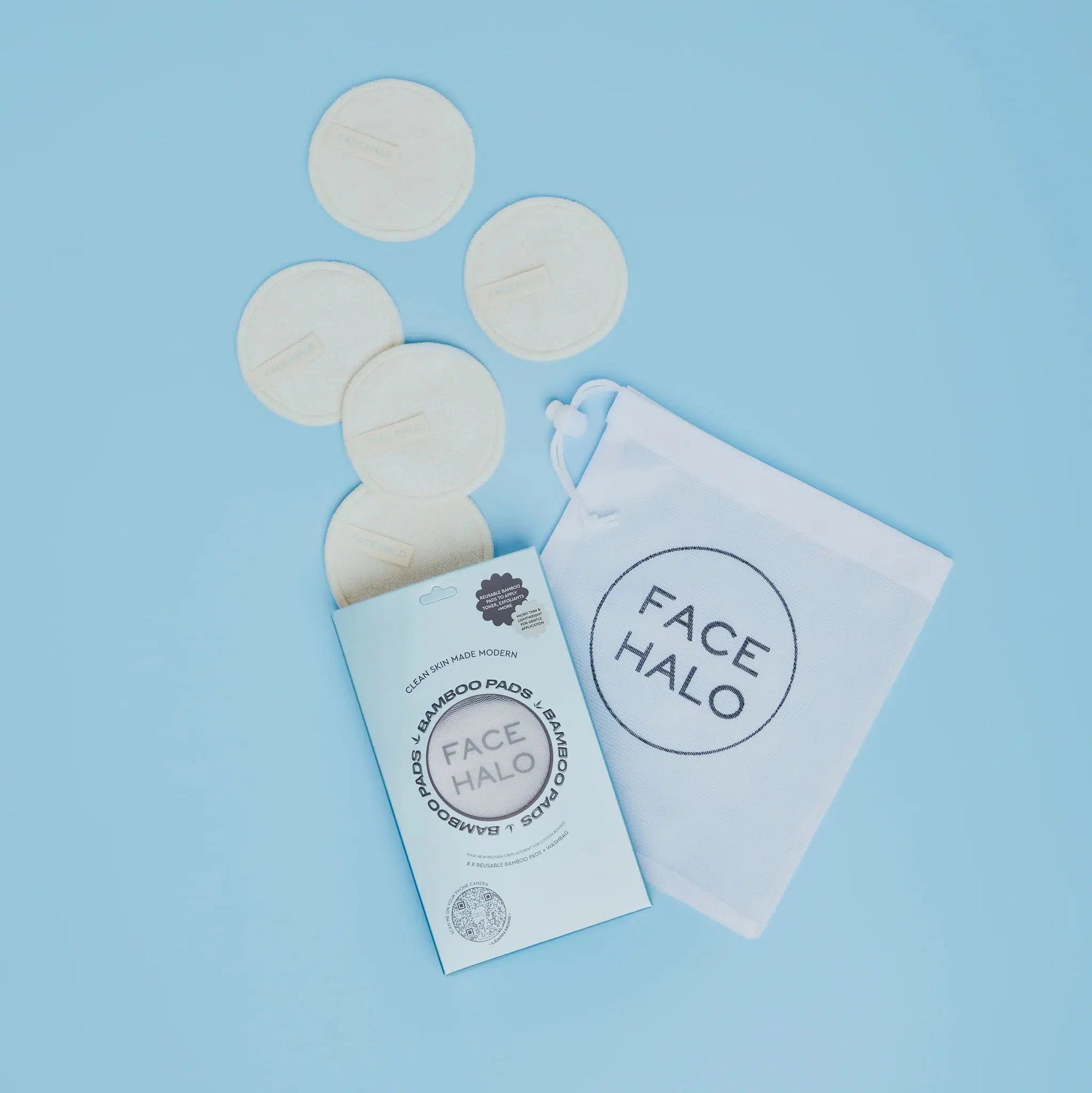 Face Halo Bamboo Pads