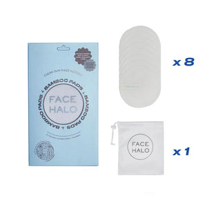 Face Halo Bamboo Pads