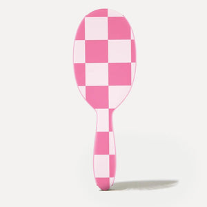 Framar Detangle Checked Out Pink Brush