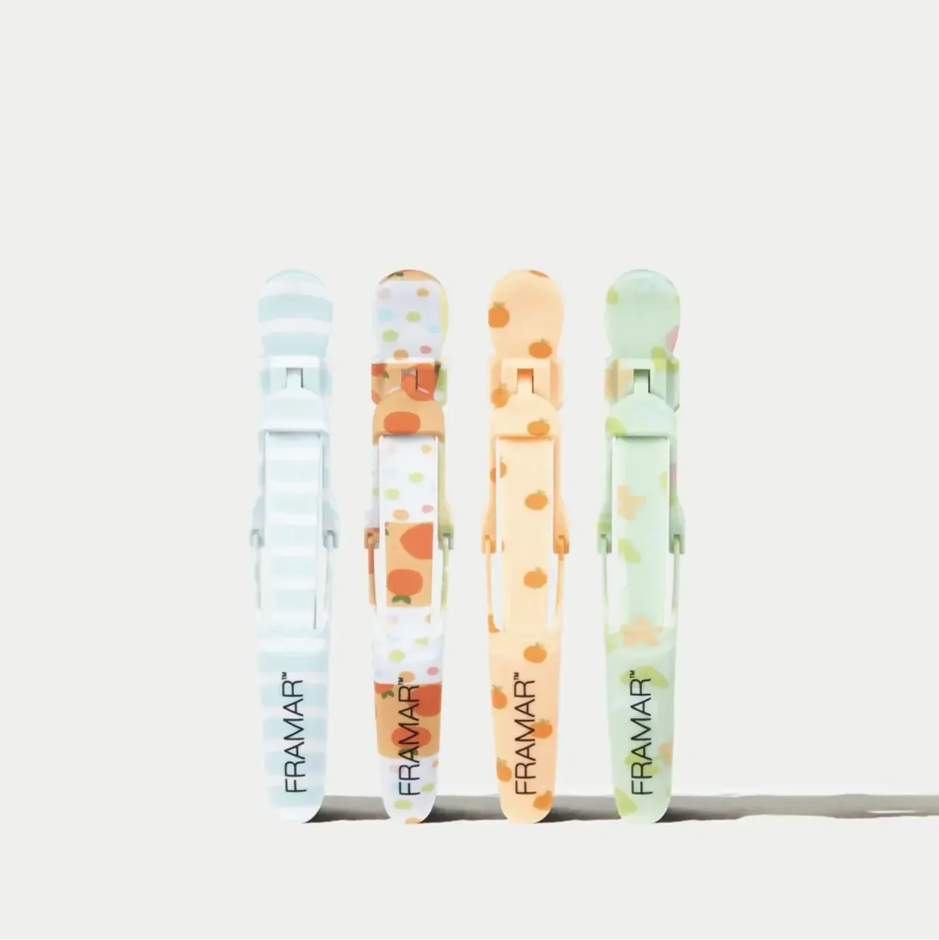 Framar Quilted Gator Grip Clips 4stk