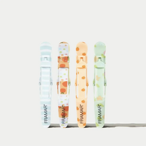 Framar Quilted Gator Grip Clips 4stk