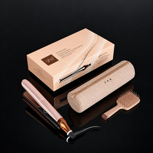 GHD Chronos Hair Straightener Festive Gift Set in Cashmere Beige