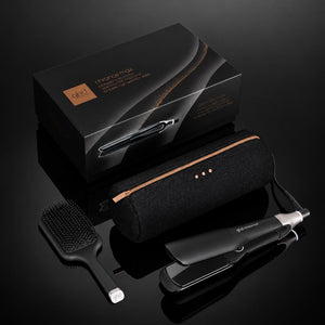 GHD Chronos Max Wide Plate Hair Straightener Festive Gift Set