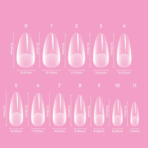 Le Mini Macaron Le Gel Tip Nail Extension Tips