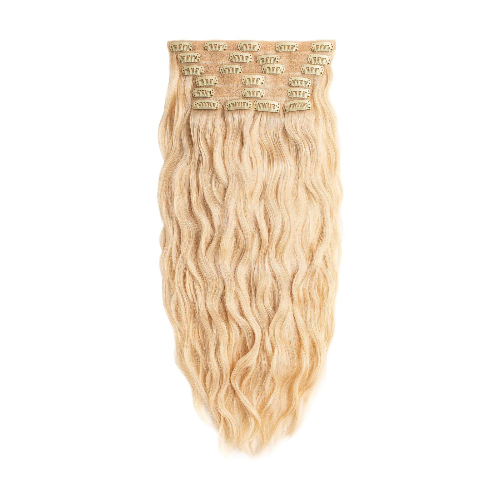 Glam Seamless Beach Wave Invisi Clip In Beach Blonde - 613