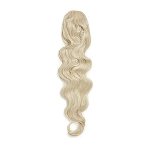 Glam Seamless Express Synthetic Wavy Ponytail 22"/55cm Platinum Blonde 1001