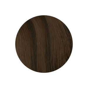 Glam Seamless Invisi Clip In Slétt Brown Sugar Swirl - H2/4/6