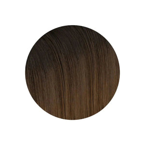 Glam Seamless Invisi Clip In Slétt Chocolate Dip Ombré - 01b/2/4