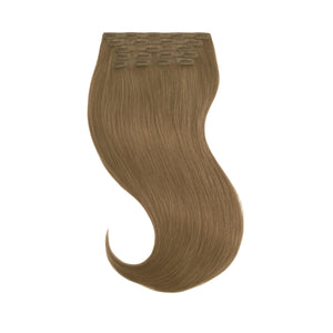 Glam Seamless Invisi Clip In Slétt Honey Brown - 8