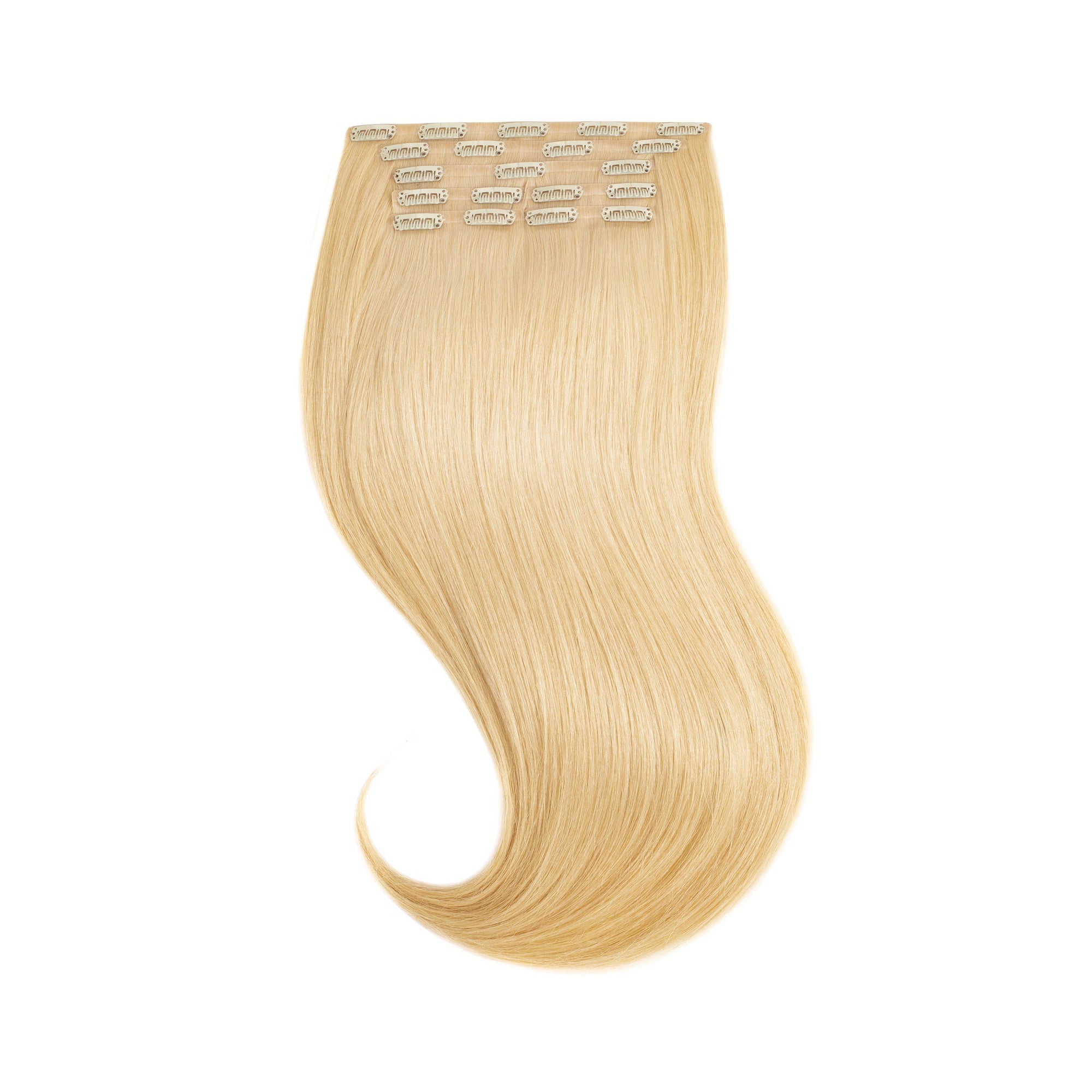 Glam Seamless Invisi Clip In Slétt Light Golden Blonde - 22