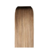 Glam Seamless Invisi Clip Slétt Rooted Ash Brown Highlights - RH9/613