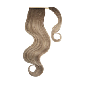 Glam Seamless Invisi Ponytail Cream Beige Balayage