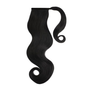 Glam Seamless Invisi Ponytail Jet Black - 1