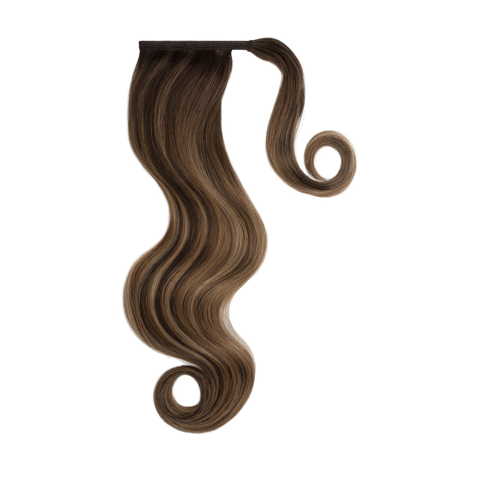 Glam Seamless Invisi Ponytail Soft Brunette Balayage