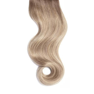 Glam Seamless Premium Invisi Tape In Cream Beige Balayage