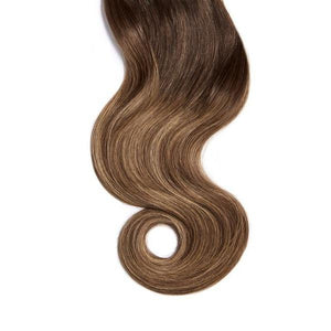 Glam Seamless Premium Invisi Tape In Mocha Bronde Balayage