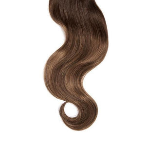 Glam Seamless Premium Invisi Tape In Soft Brunette Balayage