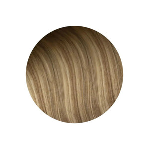 Glam Seamless Remy Tape In Rooted Ash Brown Highlights - RH9/613