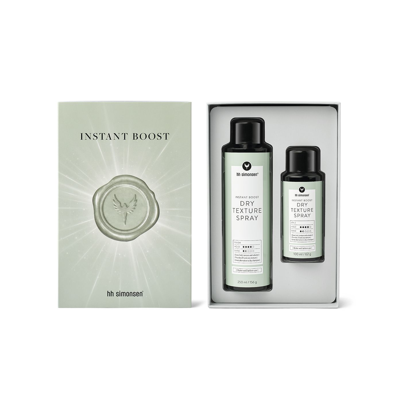 HH Simonsen Dry Texture Spray Instant Boost Gjafasett