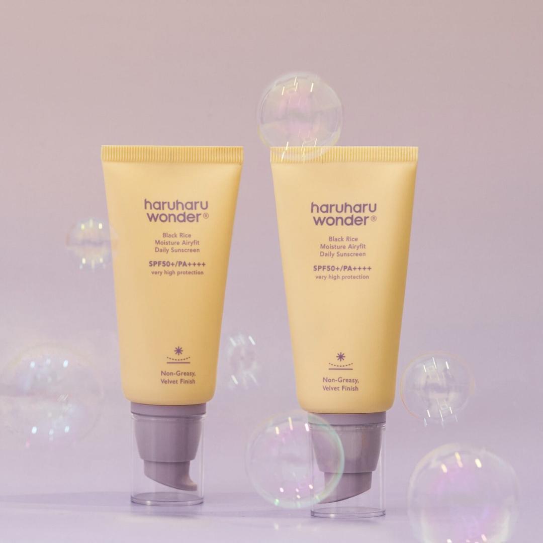Haruharu Wonder Black Rice Moisture Airyfit Daily Sunscreen SPF50+/PA++++