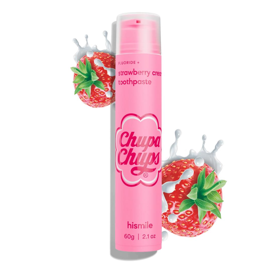 Hismile Chupa Chups Strawberry Cream Toothpaste