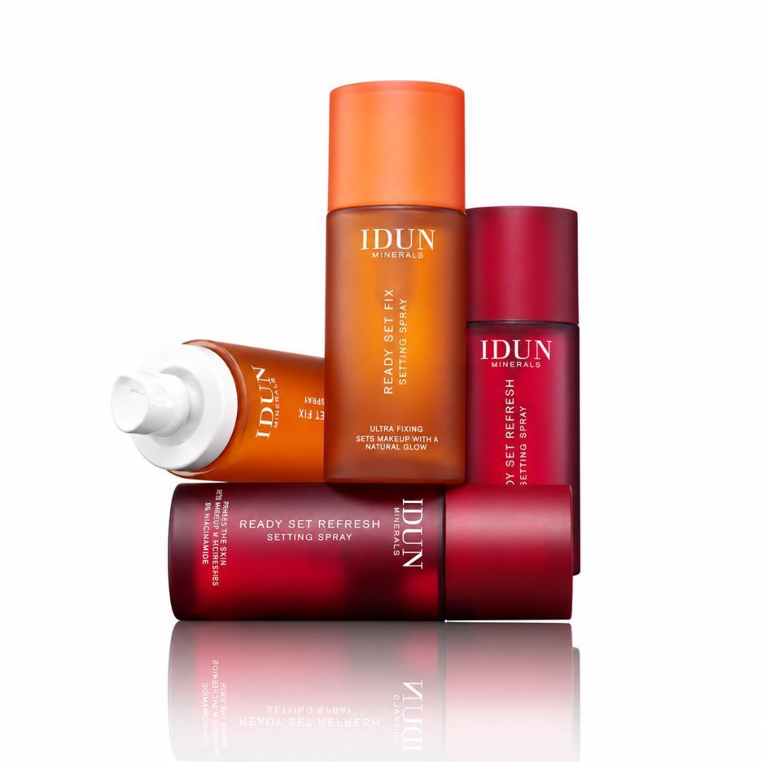 Idun Minerals Setting Spray Travel Size Duo 2 x 50ml